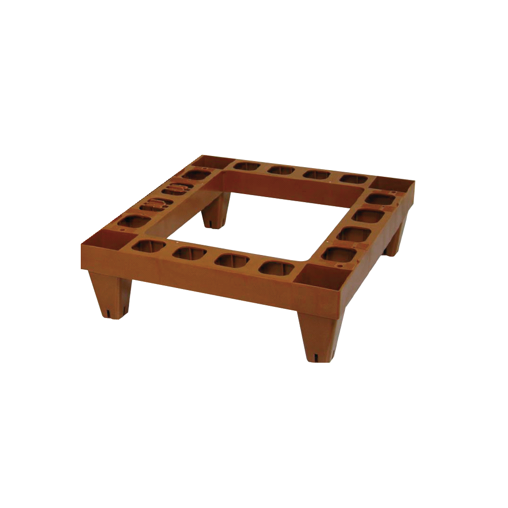 Palette plastique pour 1 ruche ou 1 fut