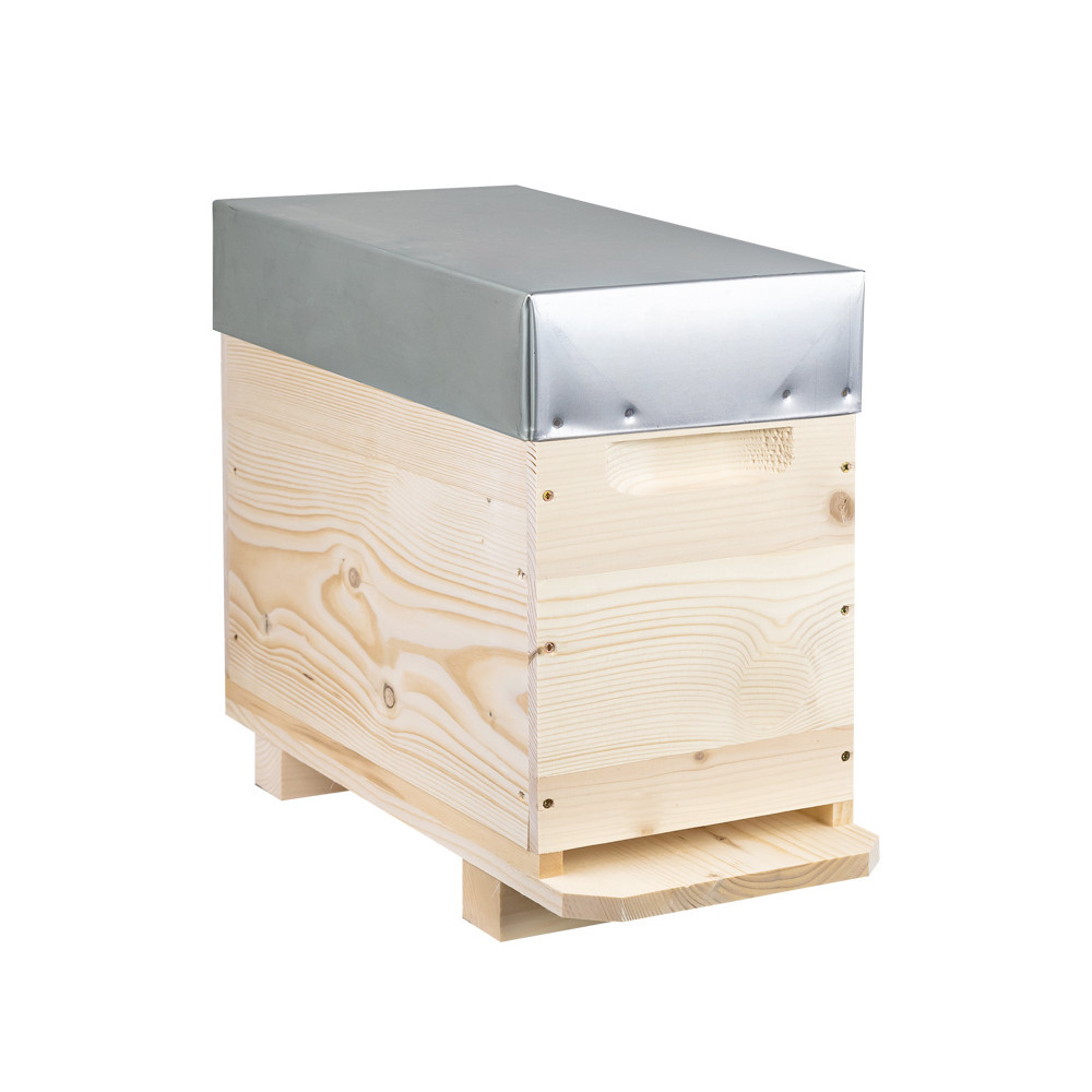 Ruchette 6 cadres Dadant (toit 105 mm)