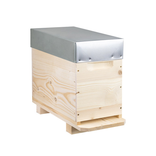 Ruchette 6 cadres Dadant (toit 105 mm)