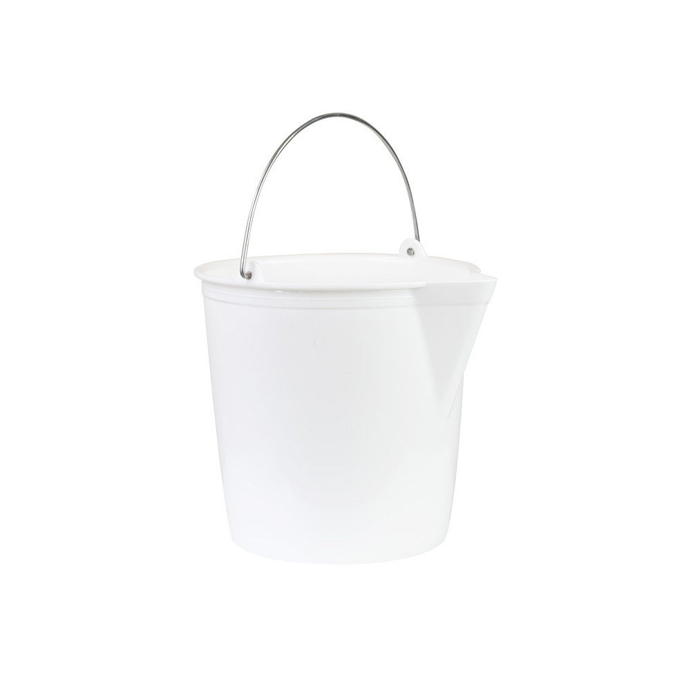 Seau plastique gradué avec bec verseur (10 L)