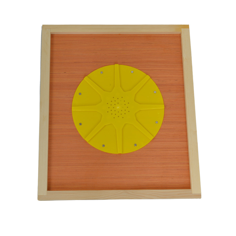 Couvre-cadres chasse-abeilles 8 sorties 10 cadres