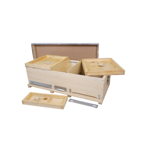 Ruche d'élevage 3 compartiments Dadant