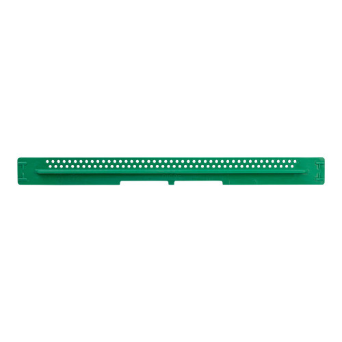Porte d'entrée plastique verte anti frelon 5.5 mm Nicot