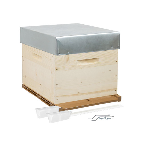 Ruche complète mi-bois Dadant 10 cadres