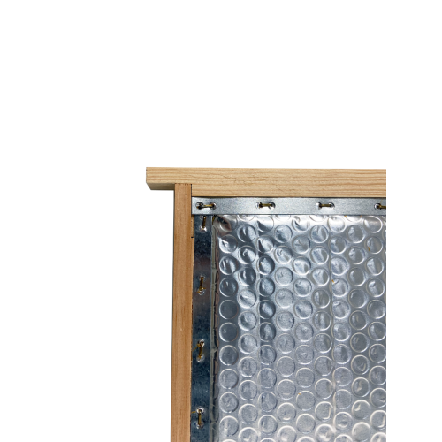 Partition en bois, polystyrène et aluminium Dadant